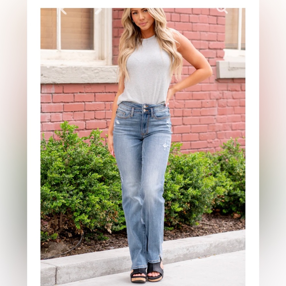 Judy blue straight leg jeans